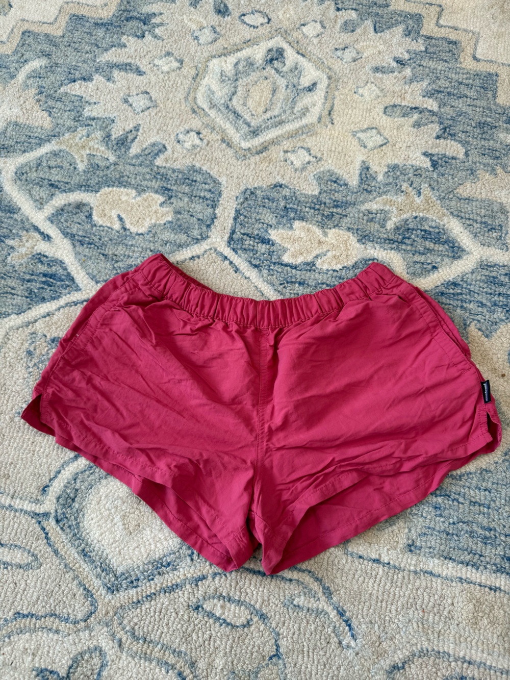 Patagonia Women’s Pink Running Shorts Built-In Liner Size M